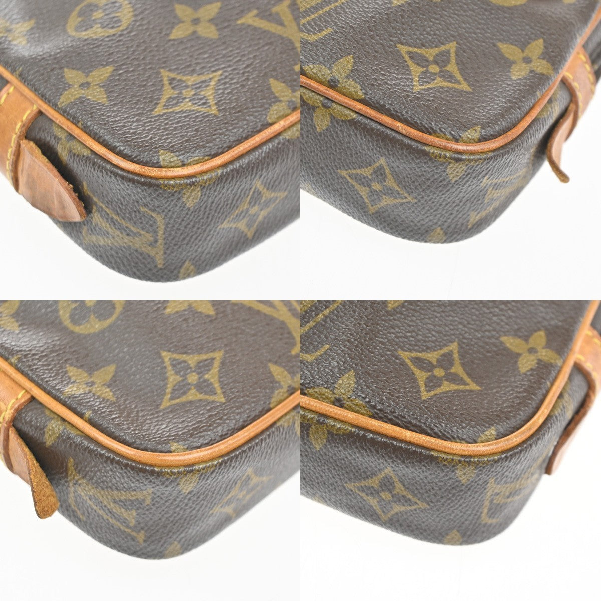 Louis Vuitton Pochette Marly Bandouliere Monogram Canvas Brown Canvas Shoulder Bag Bag (Pre-Owned)