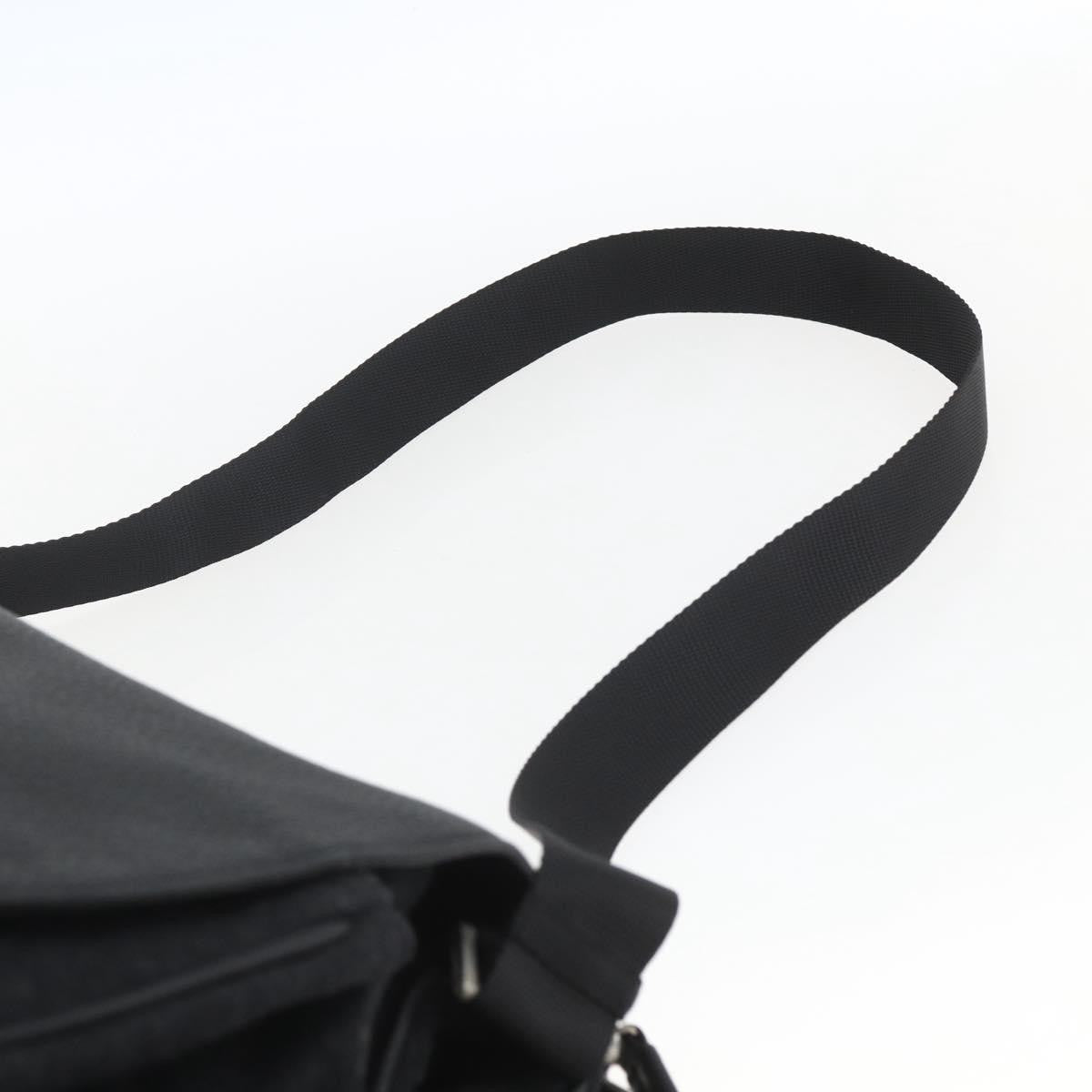 Prada Shoulder Wool Black Wool Shoulder Bag Bag (Pre-Owned)