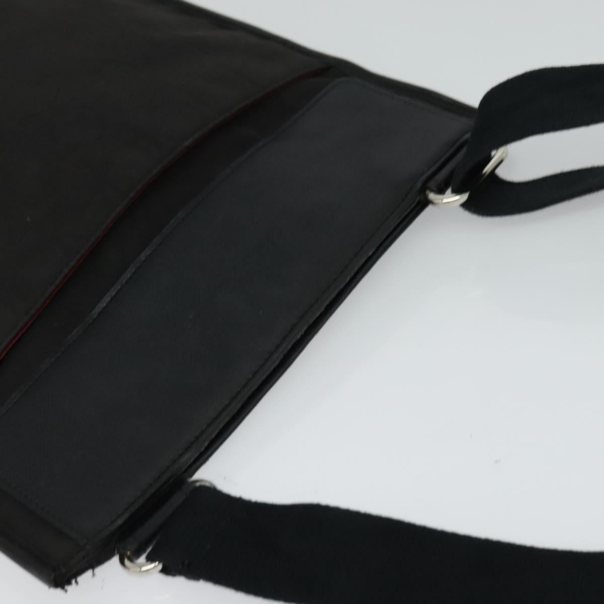 Salvatore Ferragamo Vintage Nylon Black Nylon Shoulder Bag Bag (Pre-Owned)