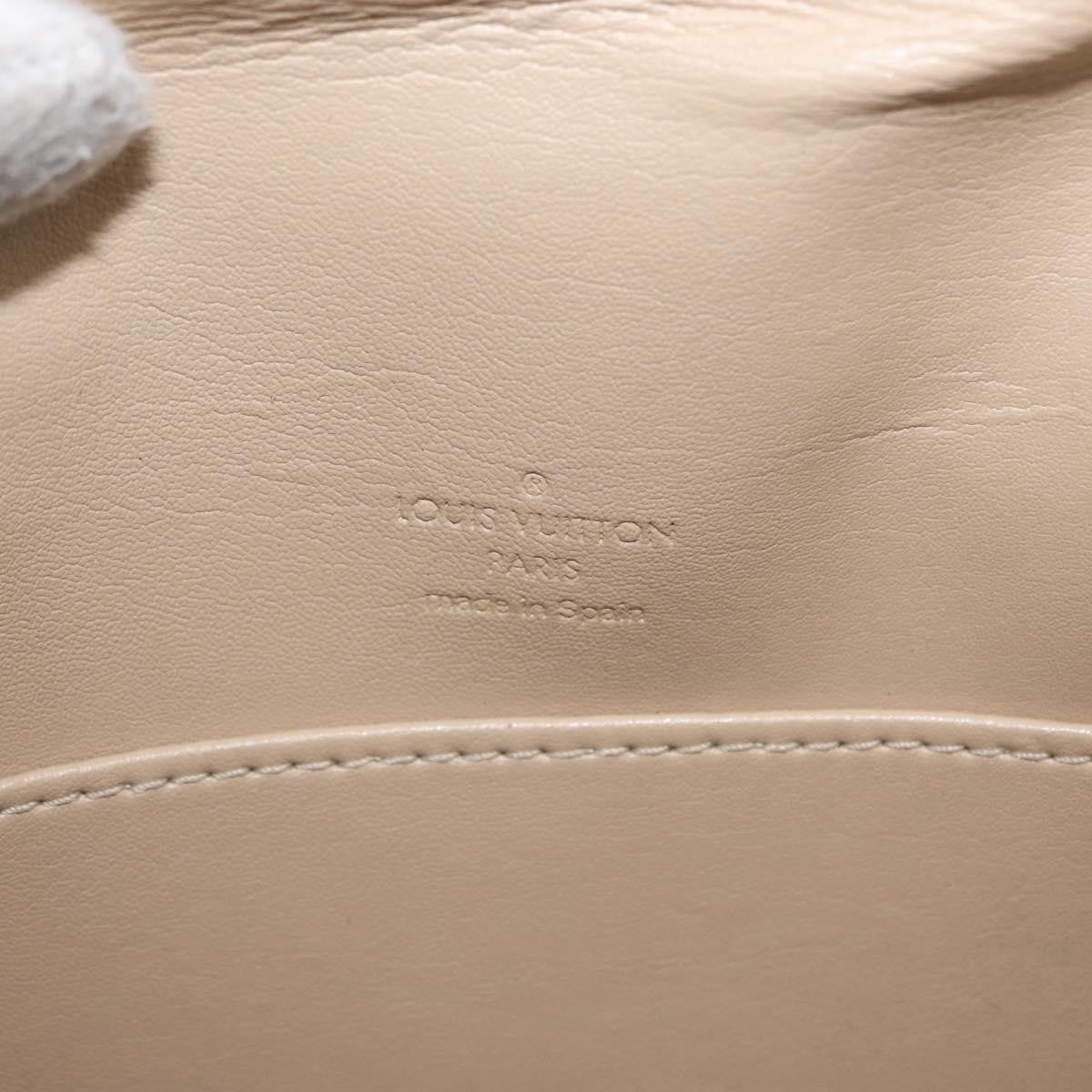 Louis Vuitton Thompson Street Monogram Vernis Beige Patent_Leather Shoulder Bag Bag (Pre-Owned)