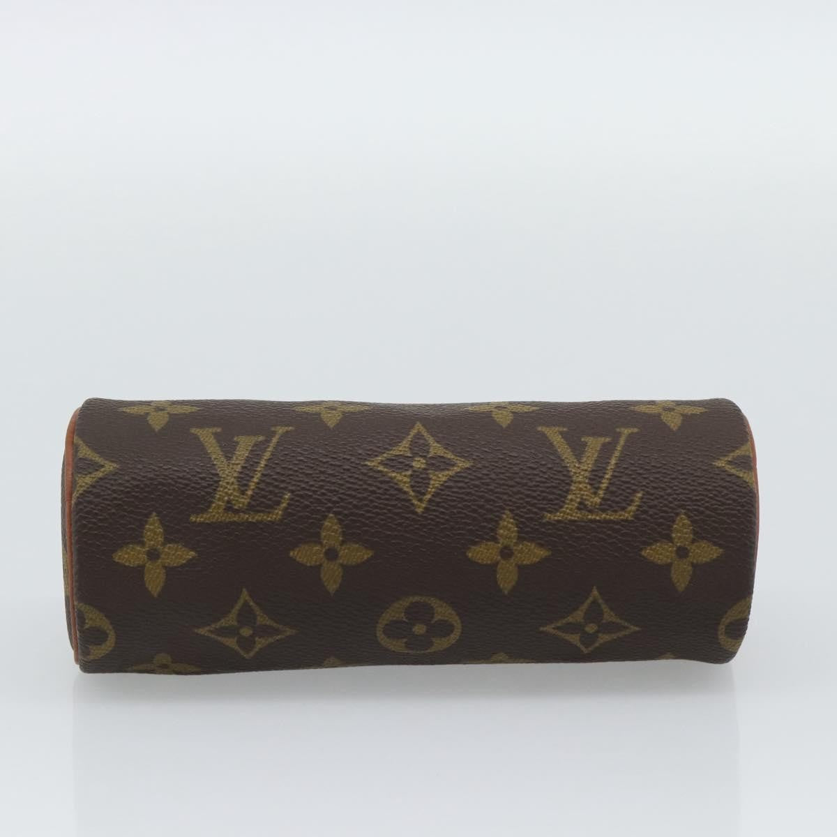 Louis Vuitton Papillon Pochette Monogram Canvas Brown Canvas Clutche & Pouche Bag (Pre-Owned)