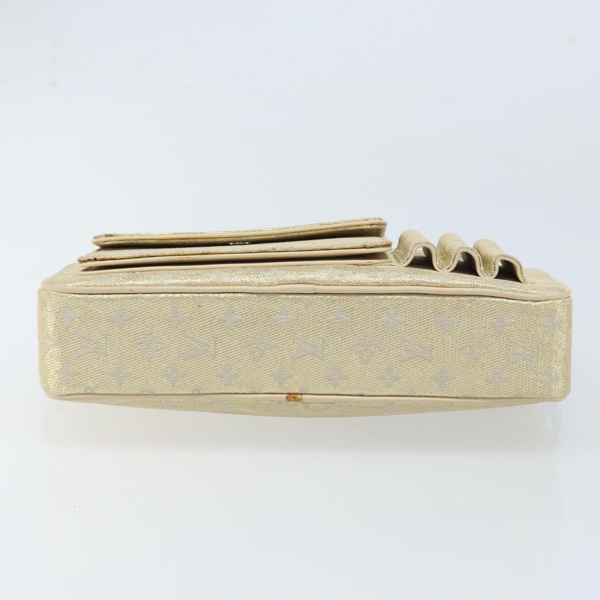 Louis Vuitton Mckenna Mini Lin Gold Canvas Shoulder Bag Bag (Pre-Owned)