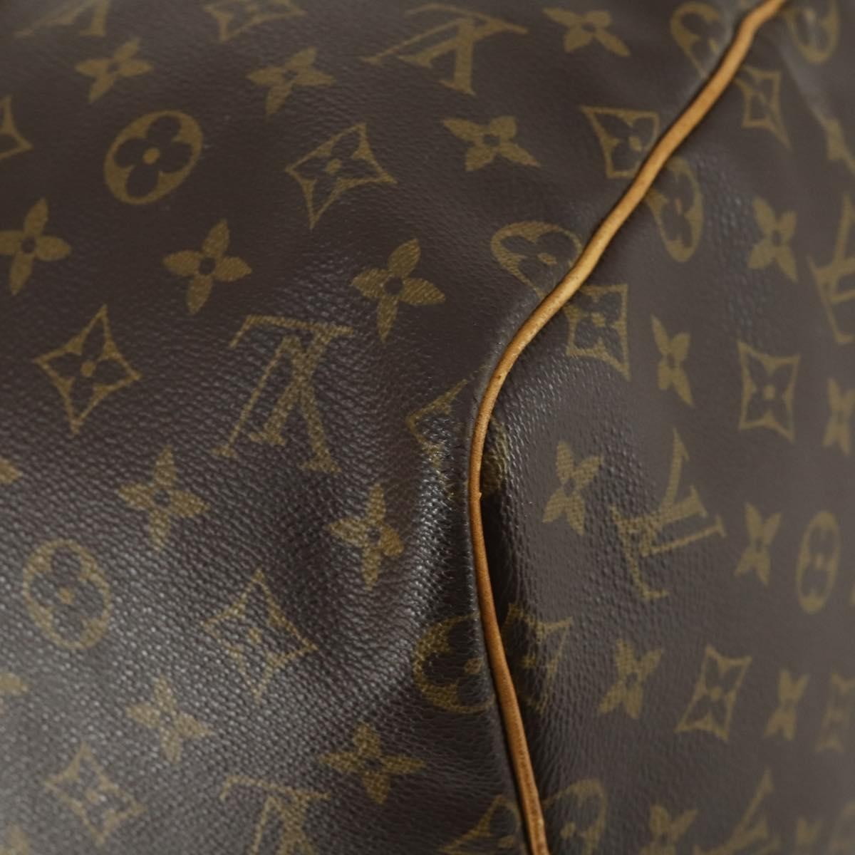 Louis Vuitton Keepall Monogram Canvas Brown Canvas Travel Bag Bag (Pre-Owned)