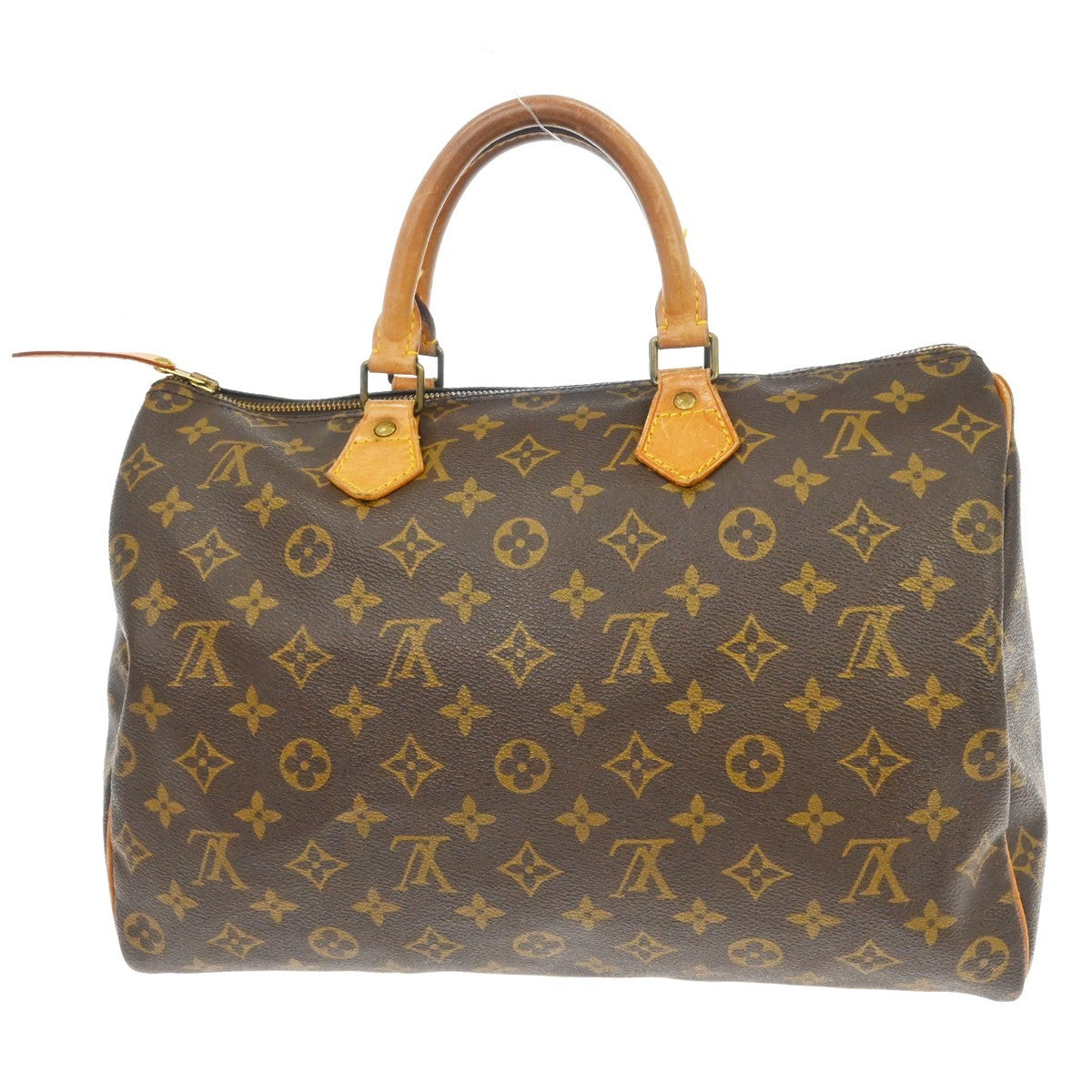 Louis Vuitton Speedy Monogram Canvas Brown Canvas Handbag (Pre-Owned)