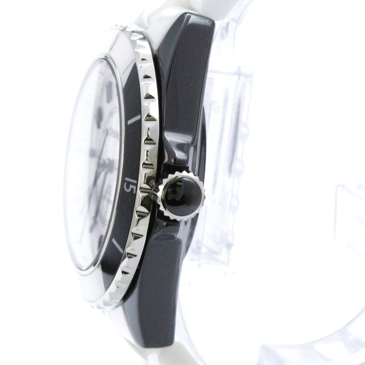 Chanel J12 Automatic Ceramic And Stainless Steel Watch (Pre-Owned)