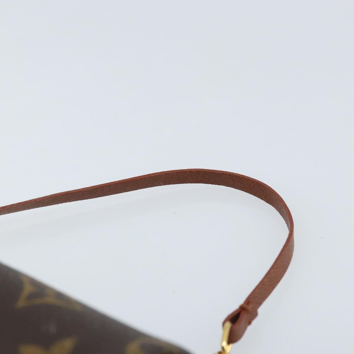 Louis Vuitton Papillon Pochette Monogram Canvas Brown Canvas Clutche & Pouche Bag (Pre-Owned)