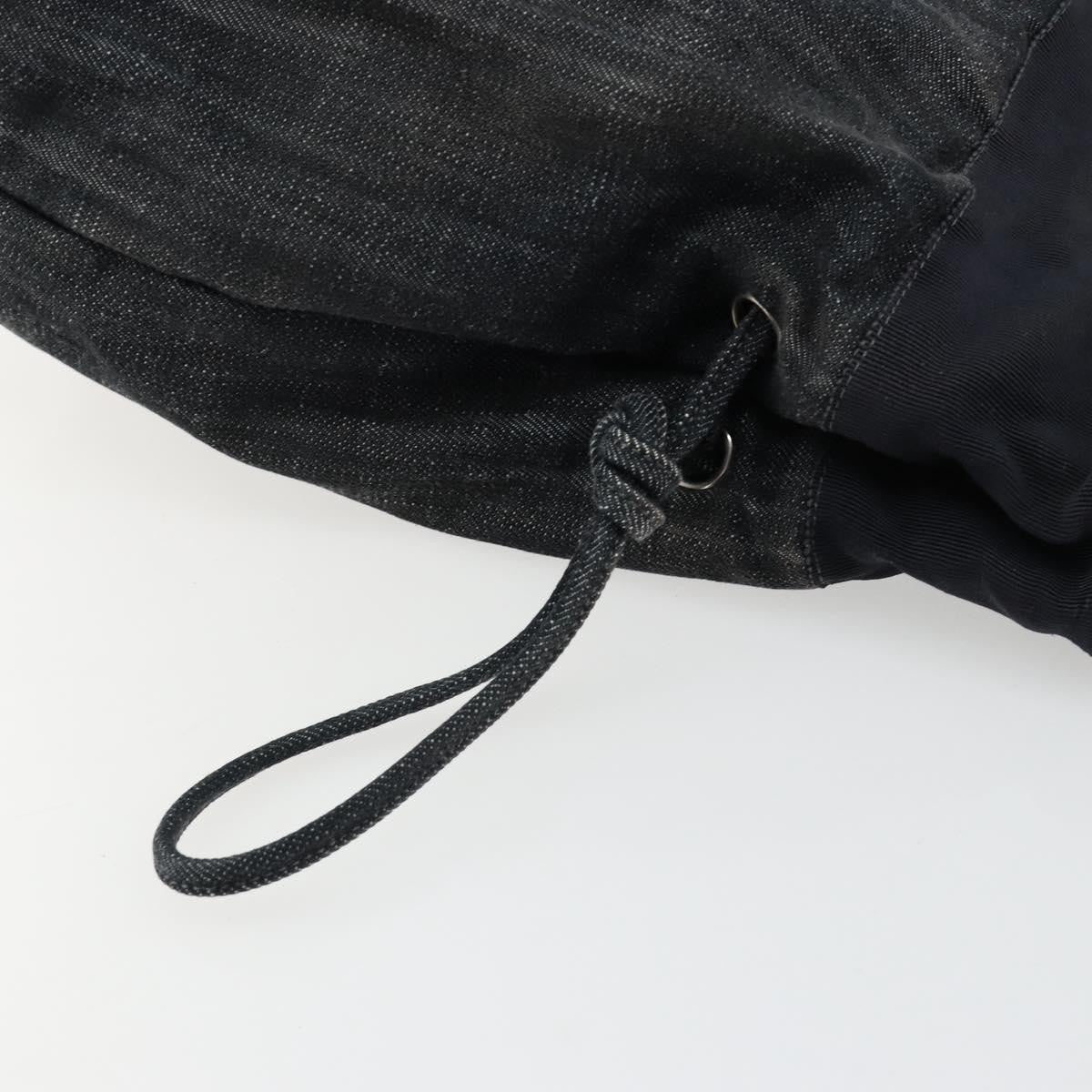 Chanel Bon Bon Denim Black Denim_Jeans Tote Bag Bag (Pre-Owned)