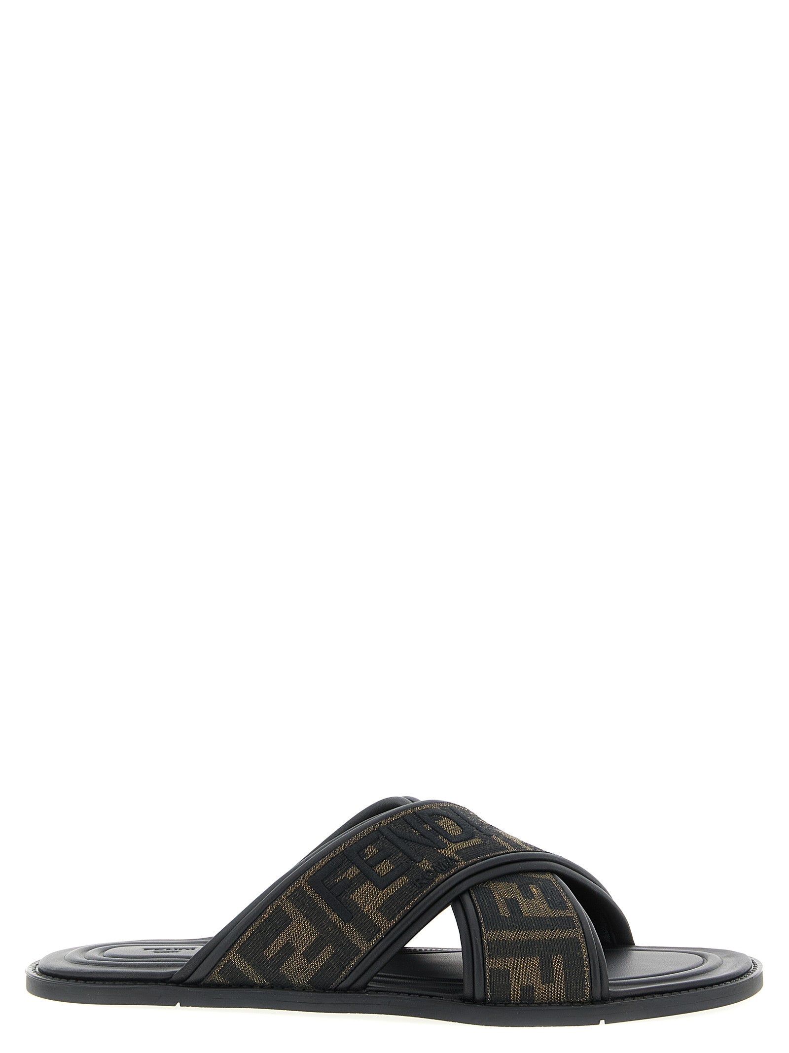 Fendi Men's Logo Slides