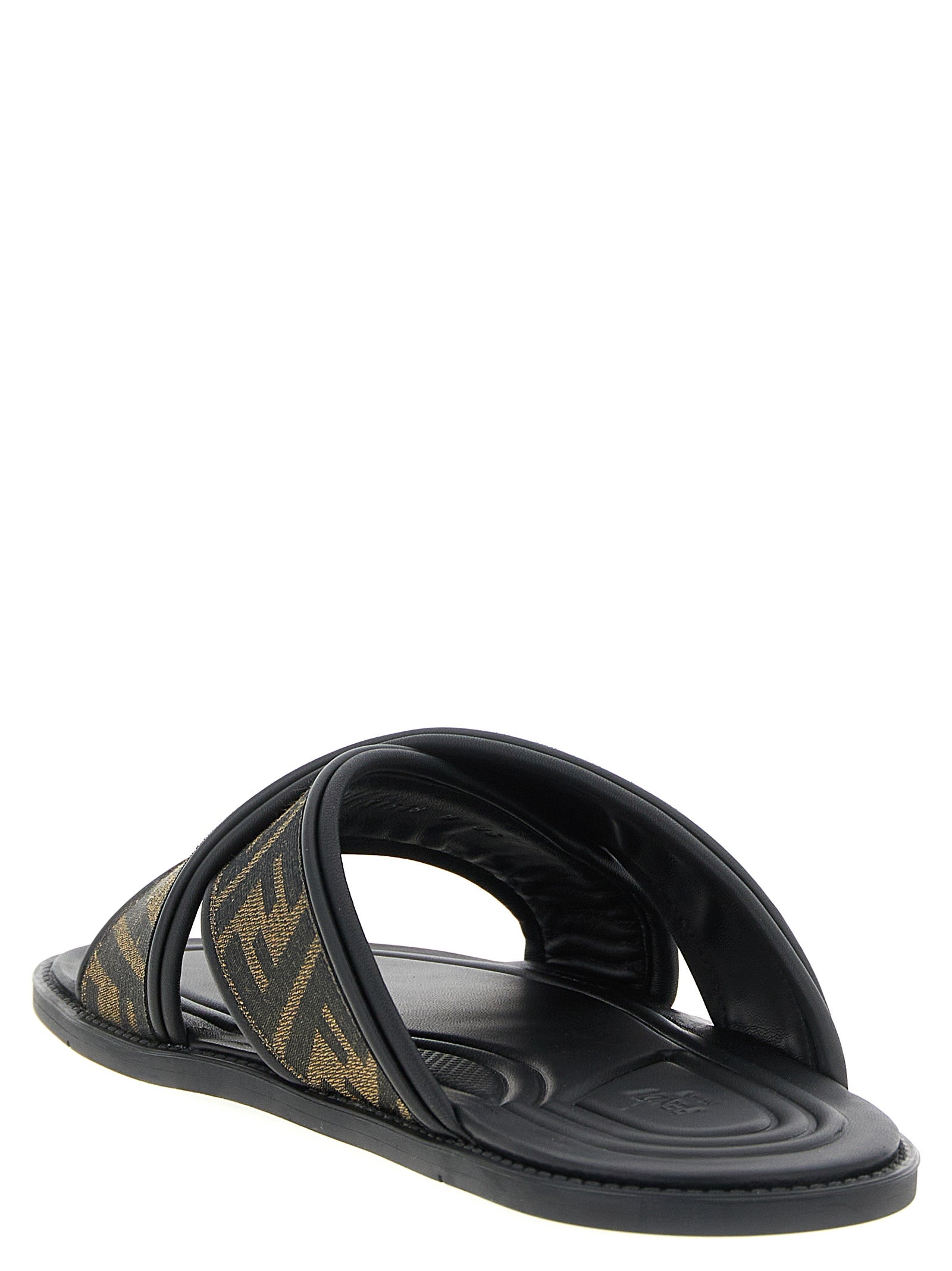 Fendi Men's Logo Slides