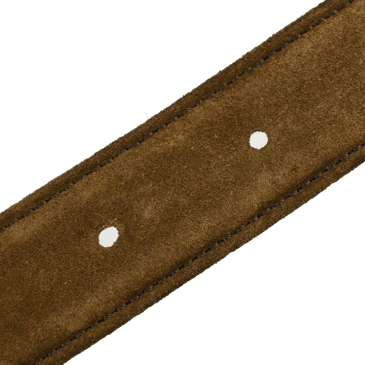 Chanel Cc Turnlock Belt Suede Brown Suede Belts Accessory (Pre-Owned)