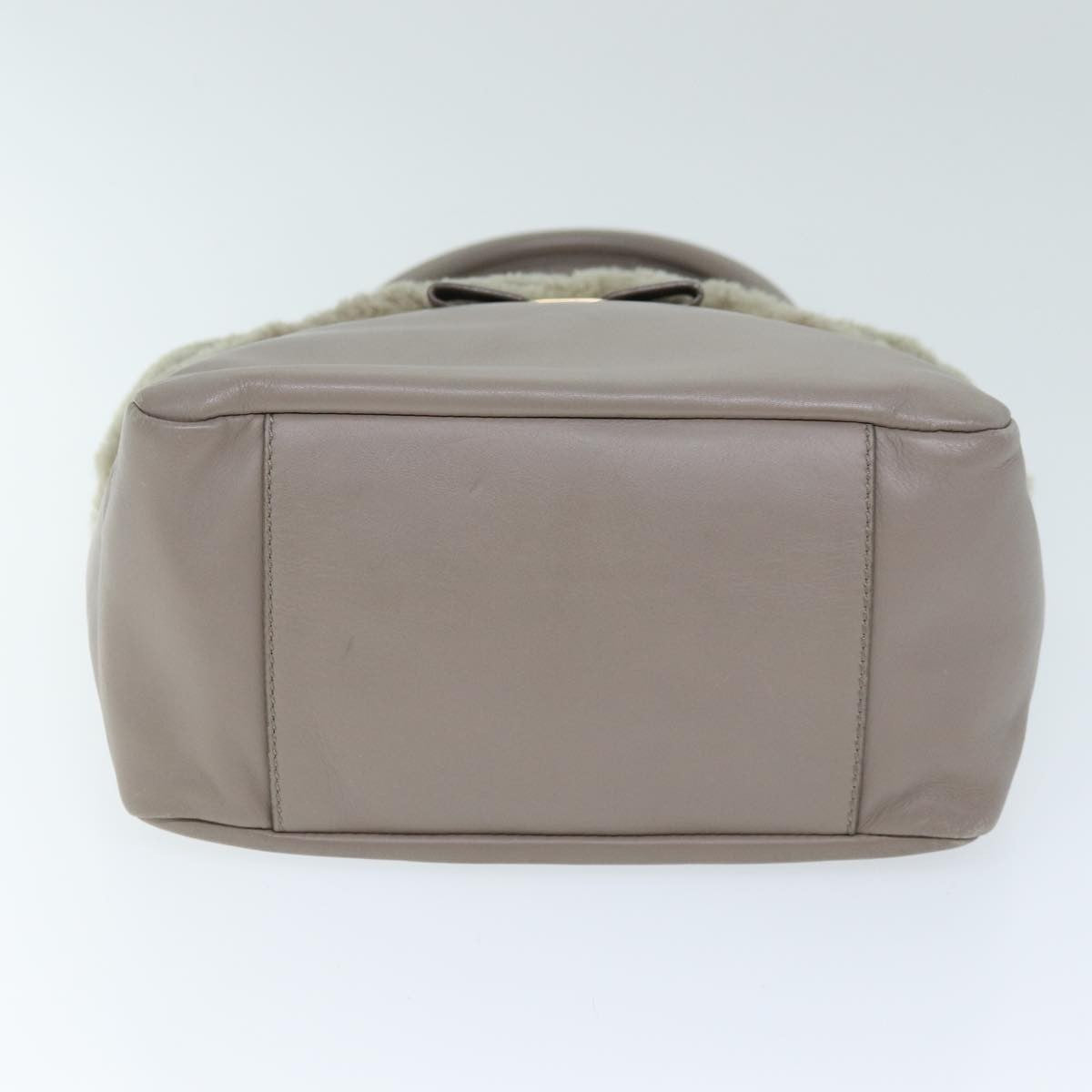 Salvatore Ferragamo Vala Leather Pink Leather Shoulder Bag Bag (Pre-Owned)