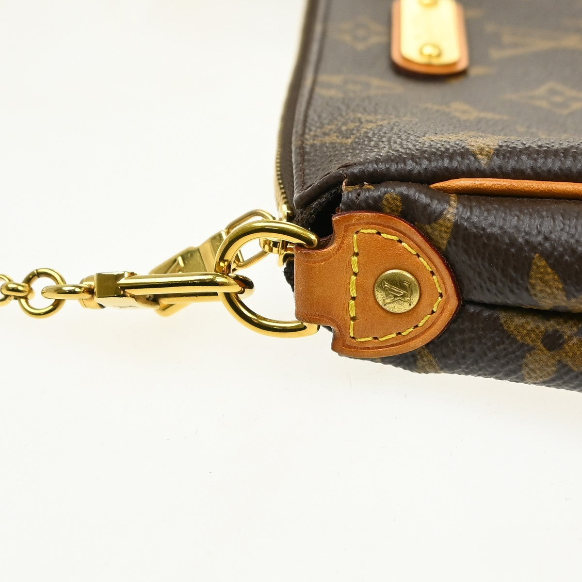 Louis Vuitton Eva Monogram Canvas Brown Canvas Handbag (Pre-Owned)