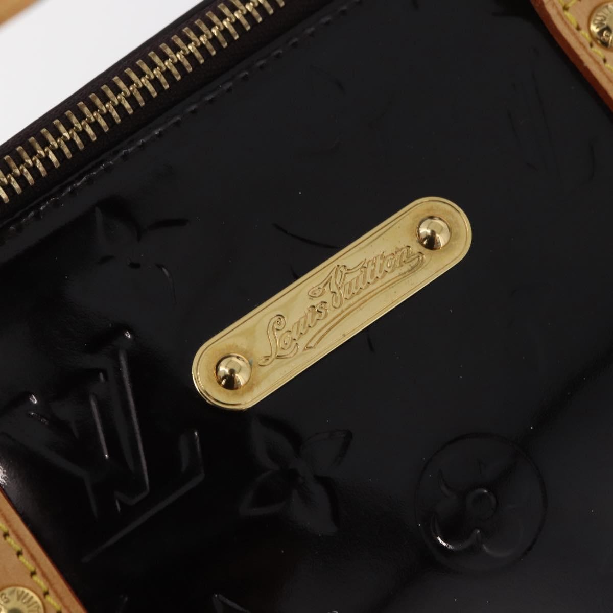 Louis Vuitton Bellevue Monogram Vernis Black Patent_Leather Tote Bag Bag (Pre-Owned)