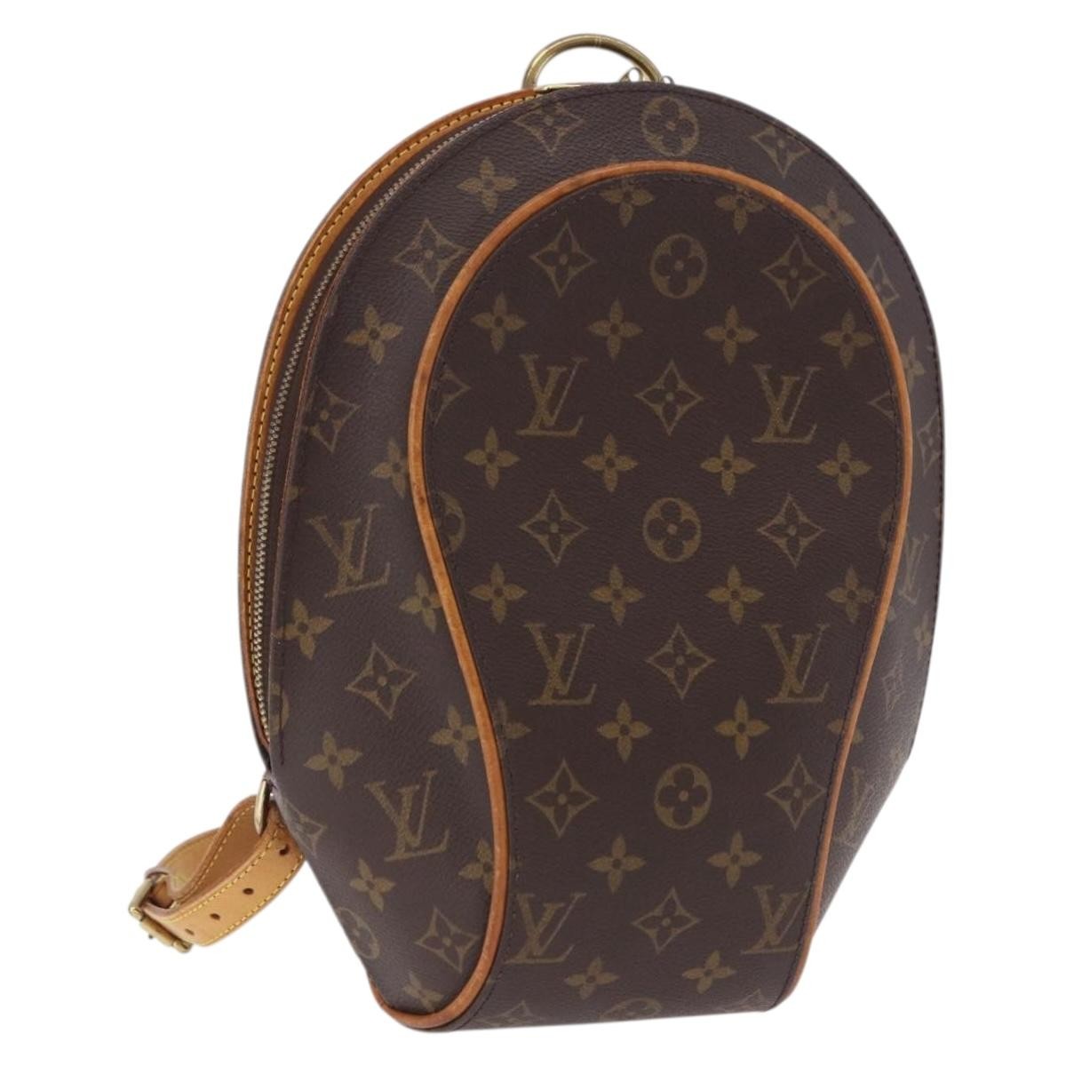 Louis Vuitton Ellipse Monogram Canvas Brown Canvas Backpack Bag (Pre-Owned)