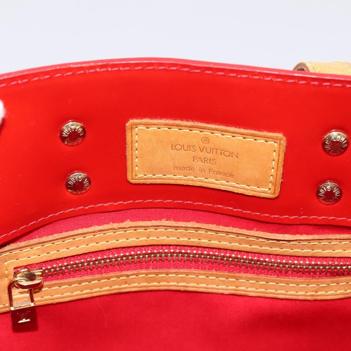 Louis Vuitton Reade Monogram Vernis Red Patent_Leather Handbag (Pre-Owned)