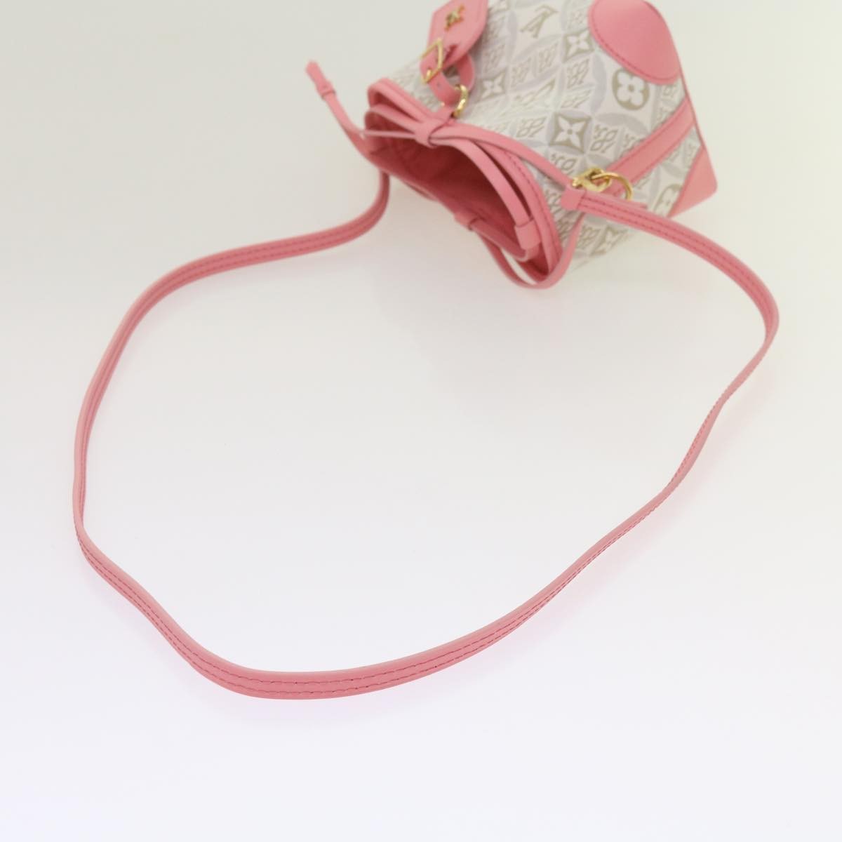 Louis Vuitton Noe Purse Limited Edition Since 1854 Monogram Jacquard Pink Canvas Shoulder Bag Bag (Pre-Owned)