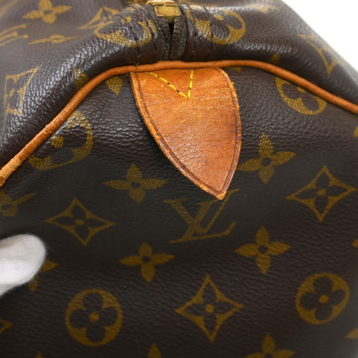 Louis Vuitton Keepall Monogram Canvas Brown Canvas Travel Bag Bag (Pre-Owned)