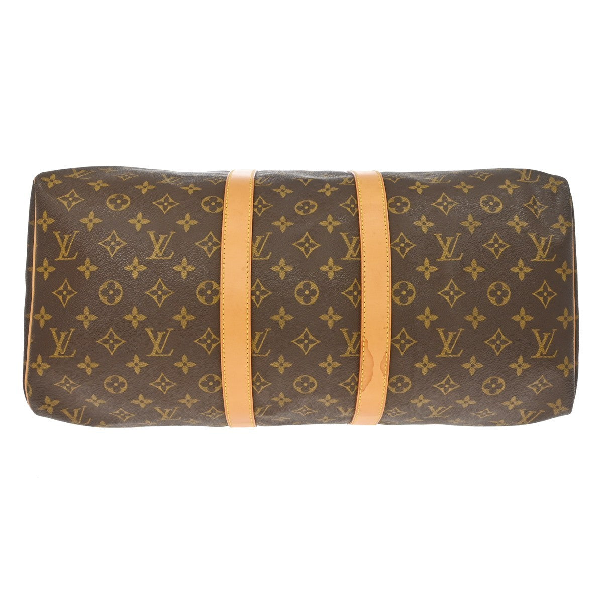 Louis Vuitton Keepall Monogram Canvas Brown Canvas Travel Bag Bag (Pre-Owned)