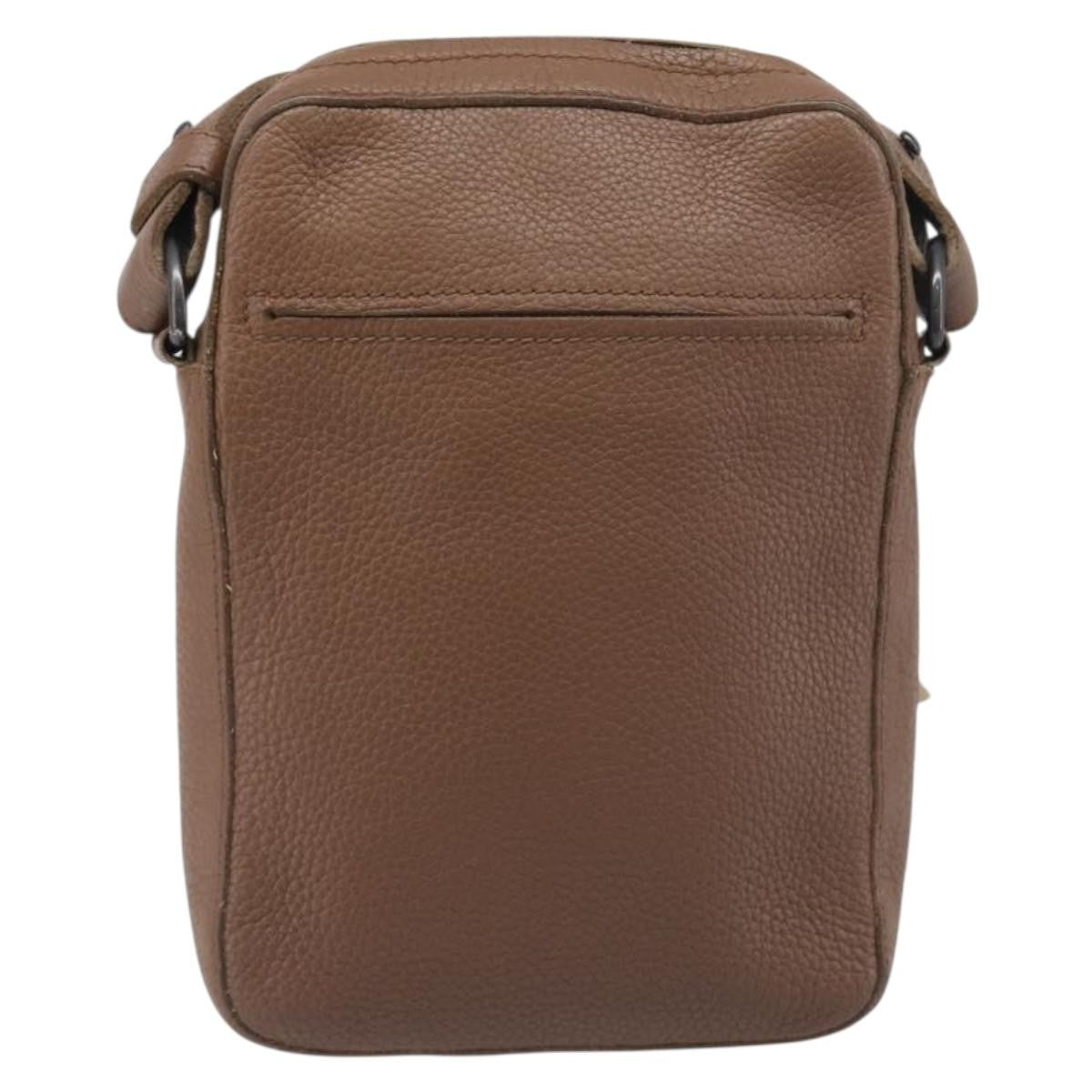 Bottega Veneta Shoulder Leather Brown Leather Shoulder Bag Bag (Pre-Owned)