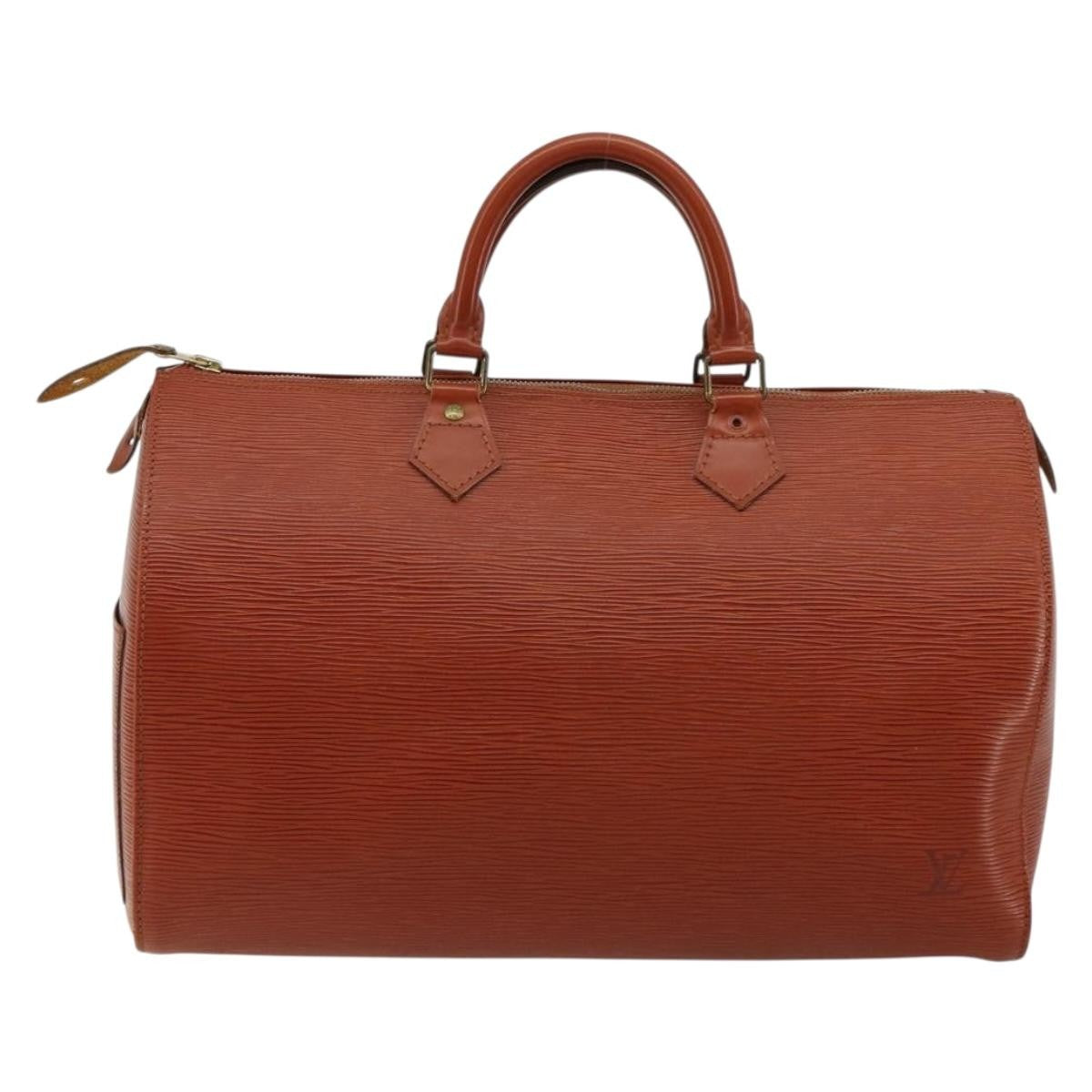 Louis Vuitton Speedy Epi Leather Brown Leather Handbag (Pre-Owned)
