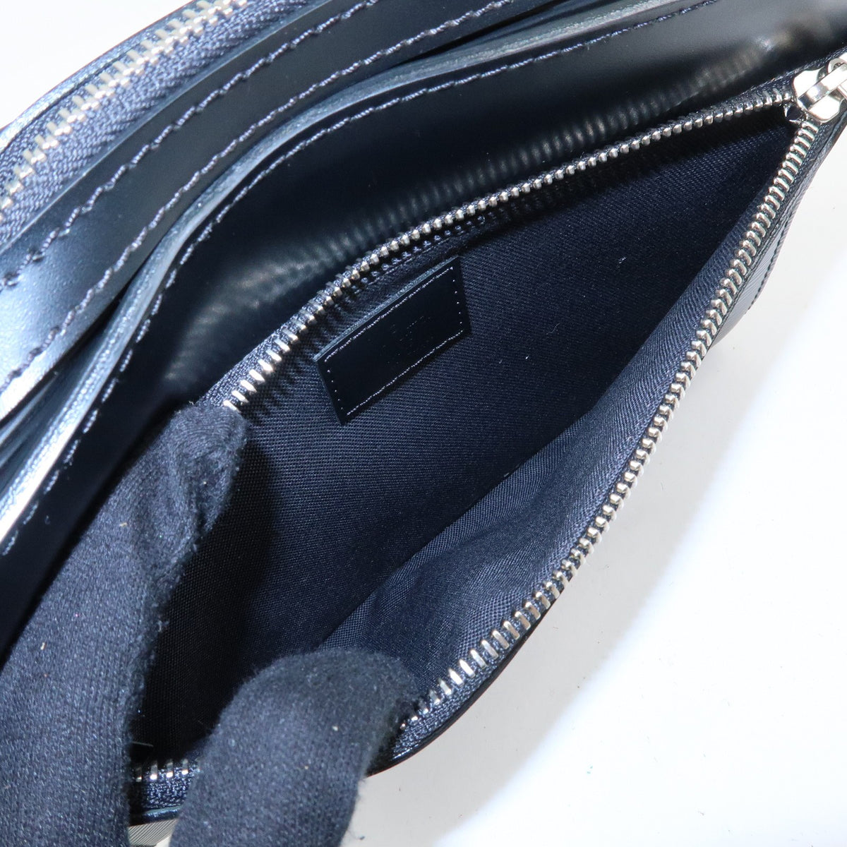 Louis Vuitton Hoche Clutch Epi Leather Black Leather Clutche & Pouche Bag (Pre-Owned)