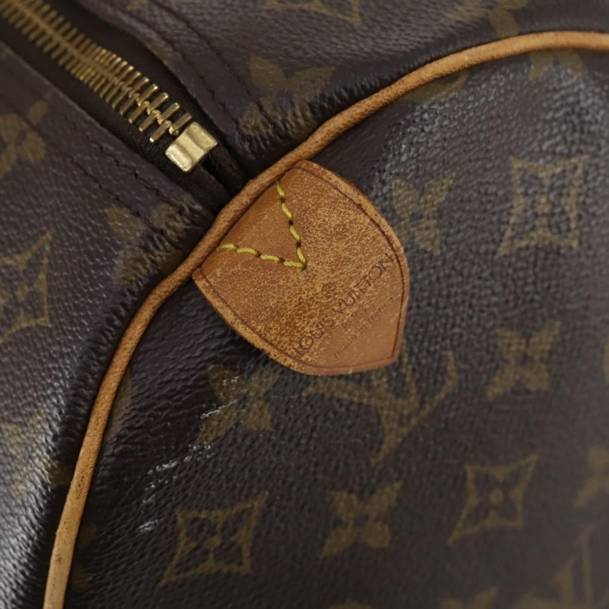 Louis Vuitton Keepall Monogram Canvas Brown Canvas Travel Bag Bag (Pre-Owned)