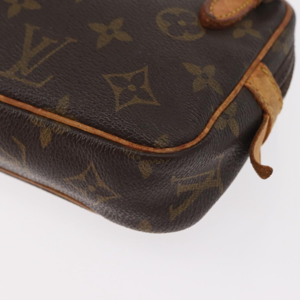 Louis Vuitton Pochette Marly Bandouliere Monogram Canvas Brown Canvas Clutche & Pouche Bag (Pre-Owned)
