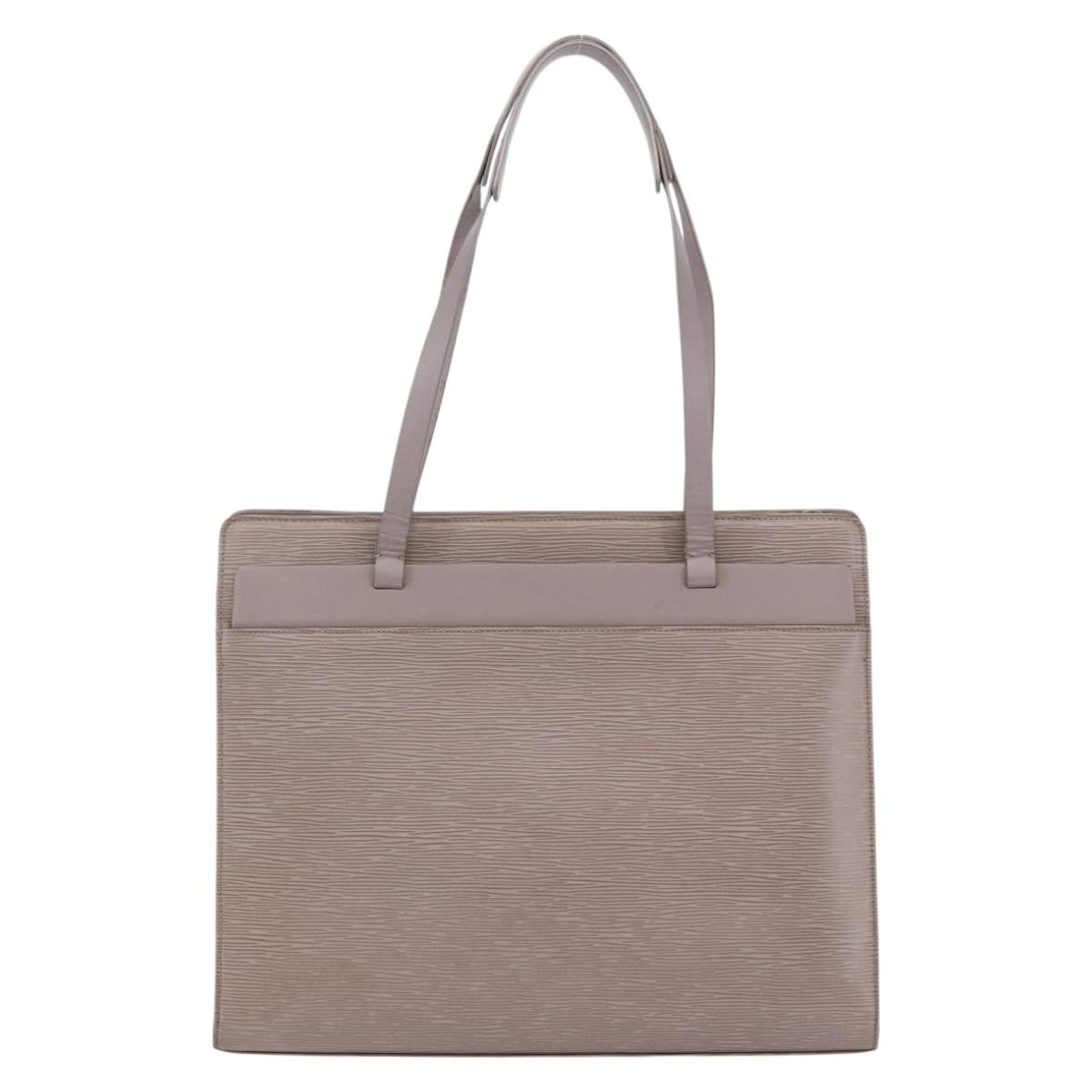 Louis Vuitton Croisette Epi Leather Purple Leather Tote Bag Bag (Pre-Owned)