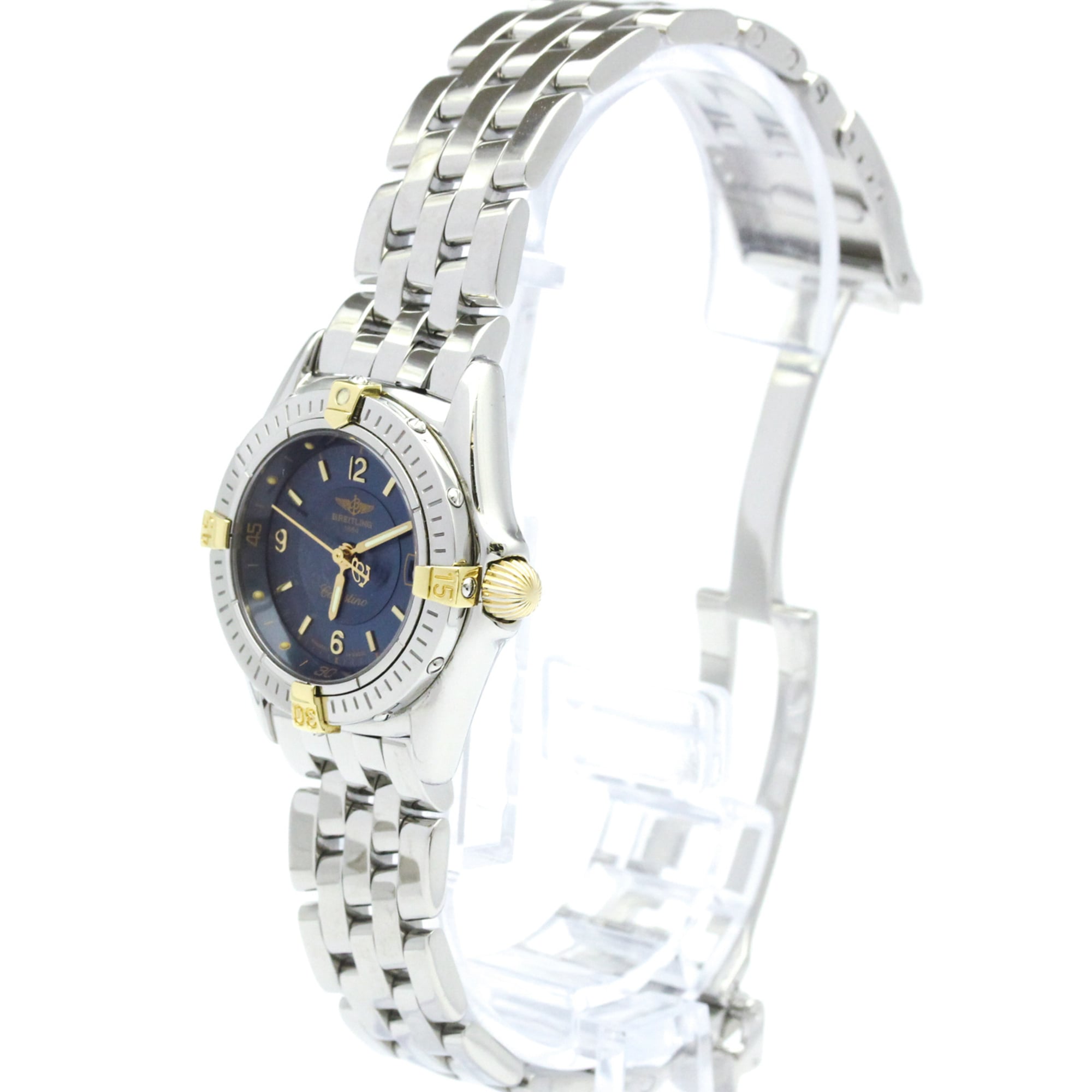 Breitling Callistino Quartz Stainless Steel Watch (Pre-Owned)