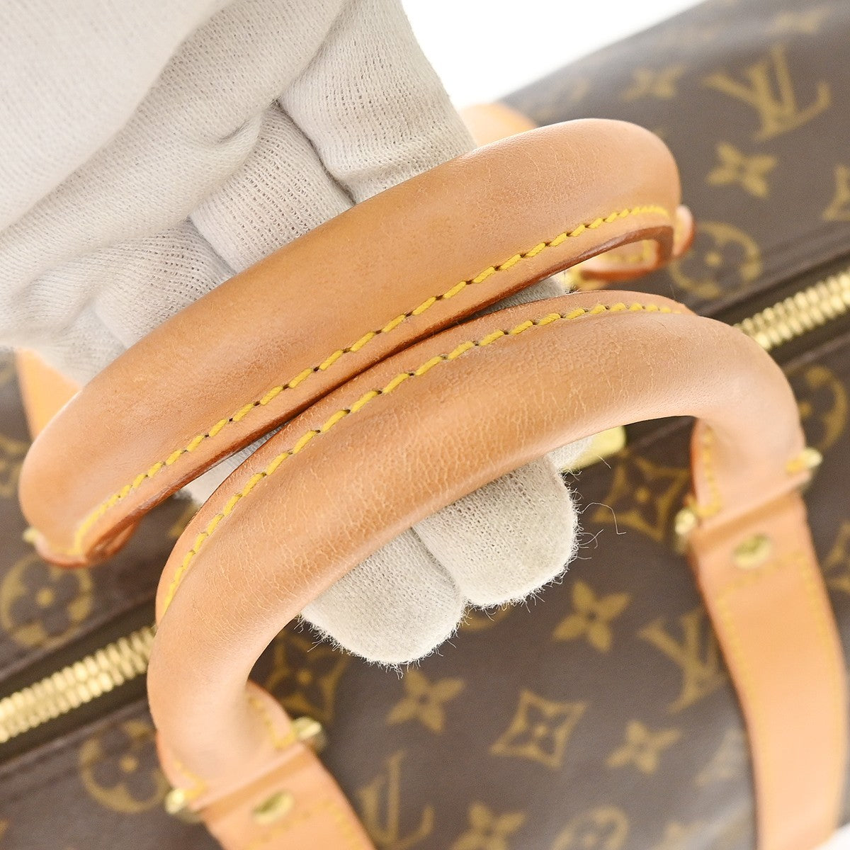 Louis Vuitton Keepall Monogram Canvas Brown Canvas Travel Bag Bag (Pre-Owned)