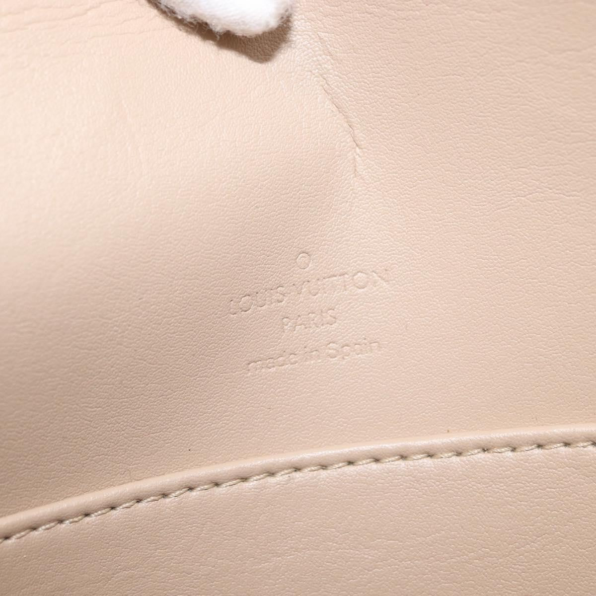 Louis Vuitton Thompson Street Monogram Vernis Beige Patent_Leather Shoulder Bag Bag (Pre-Owned)