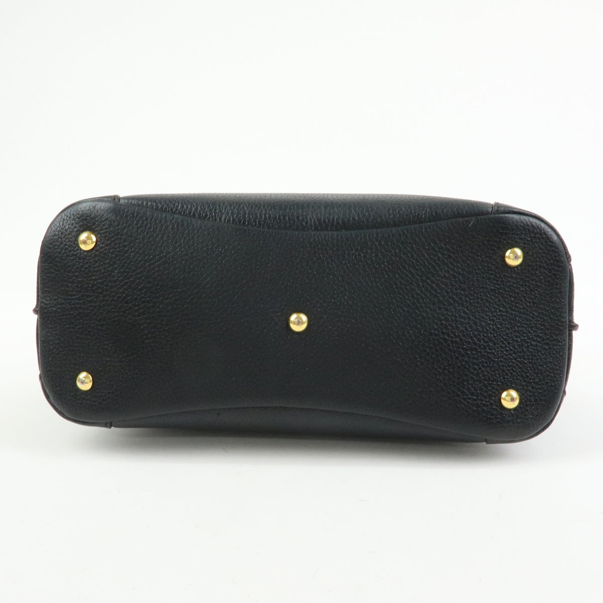 MCM Vintage Leather Black Leather Shoulder Bag Bag (Pre-Owned)