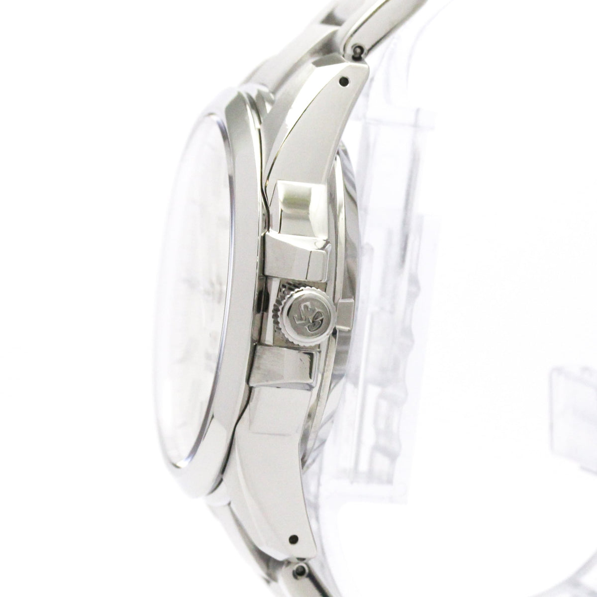 Grand Seiko Elegance Mechanical Automatic Stainless Steel With Mother Of Pearl Watch (Pre-Owned)
