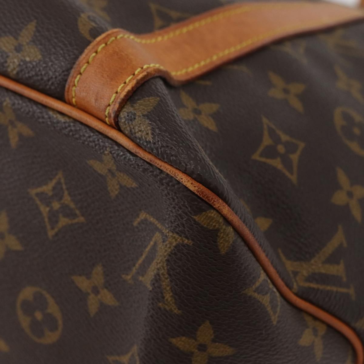 Louis Vuitton Shopping Sac Monogram Canvas Brown Canvas Handbag (Pre-Owned)