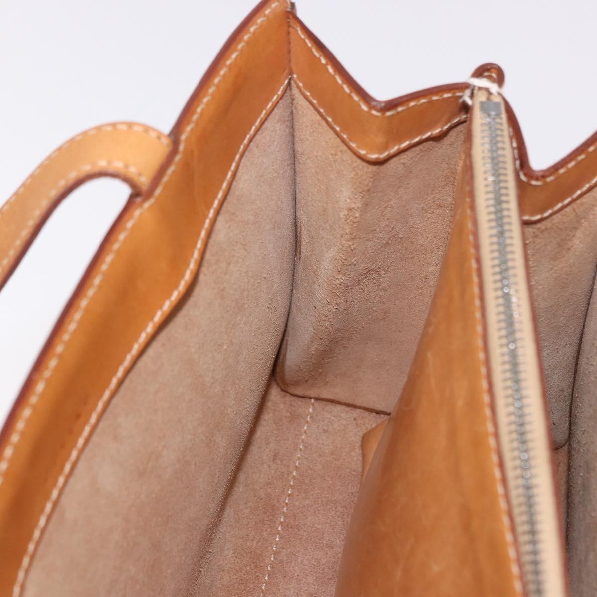 Celine Handbag Leather Brown Leather Handbag (Pre-Owned)