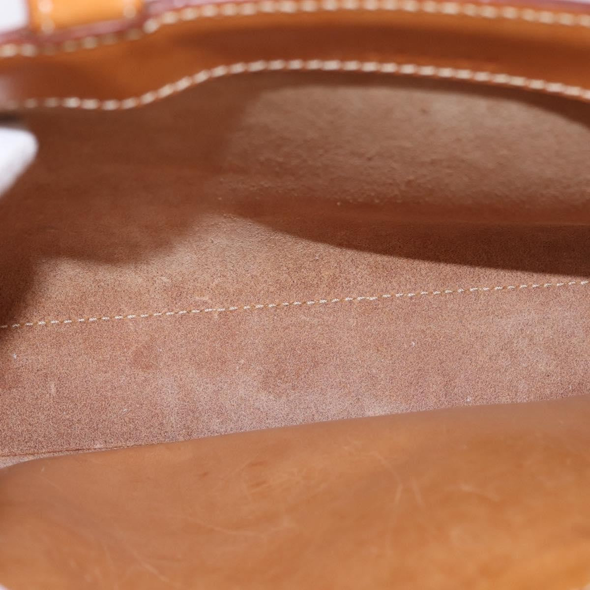 Celine Handbag Leather Brown Leather Handbag (Pre-Owned)