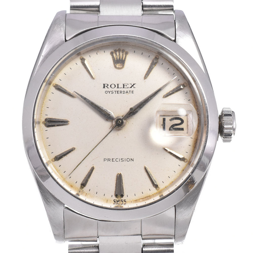 Rolex Oyster Precision Steel Watch (Pre-Owned)