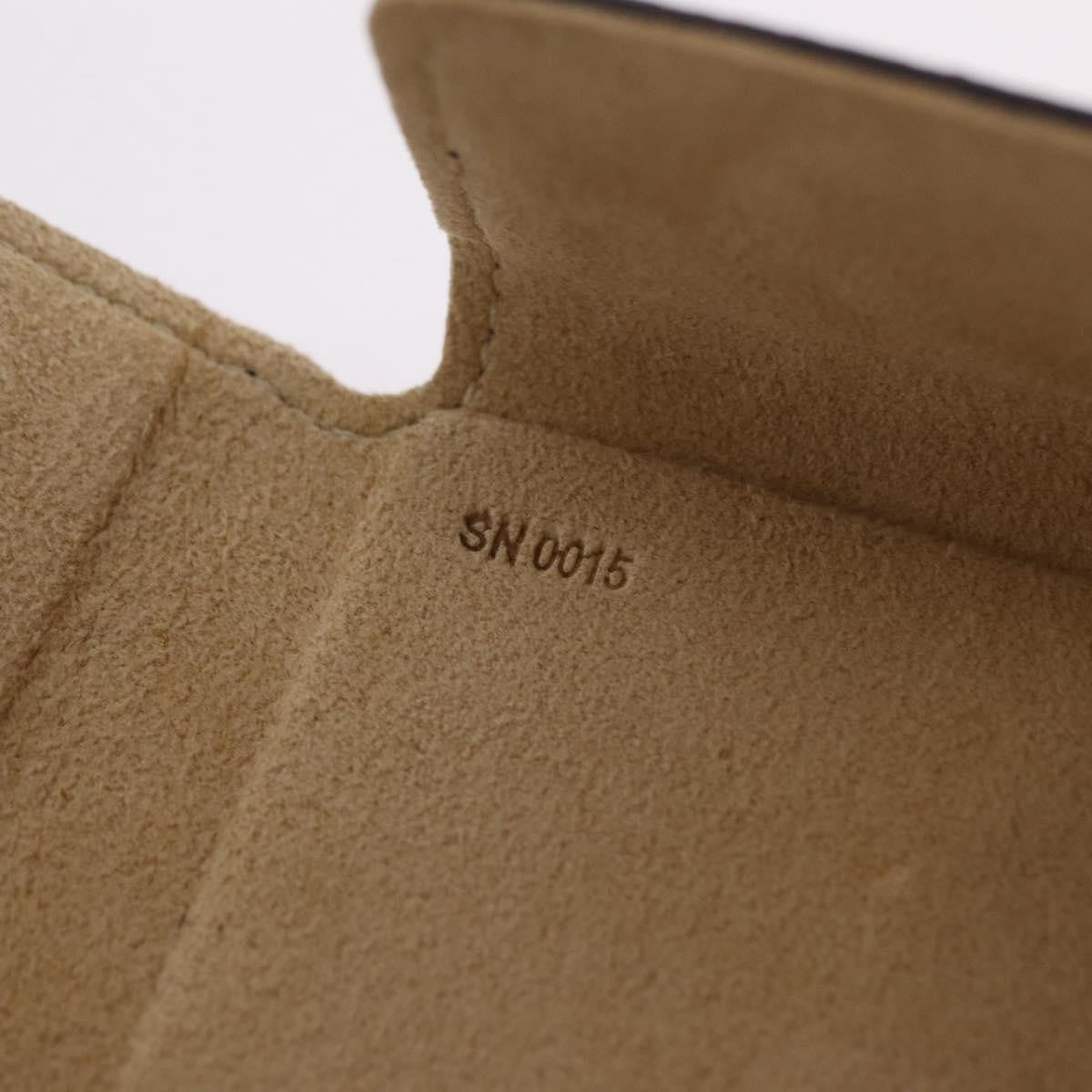 Louis Vuitton Folding Jewelry Case Monogram Canvas Brown Canvas Toiletry Case Accessory (Pre-Owned)