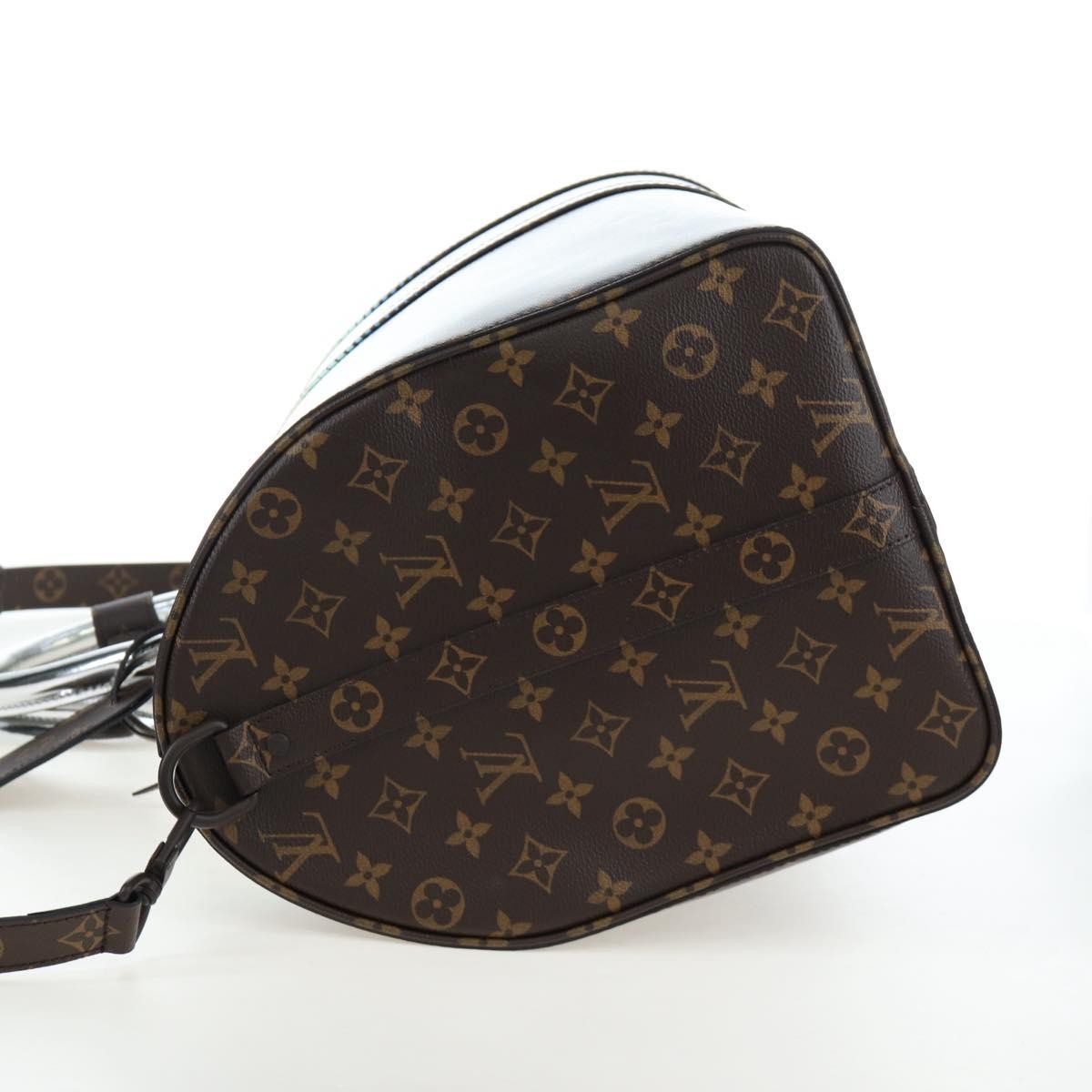 Louis Vuitton Keepall Bandouliere Limited Edition Metallic Nebula Monogram Canvas Metallic Canvas Travel Bag Bag (Pre-Owned)