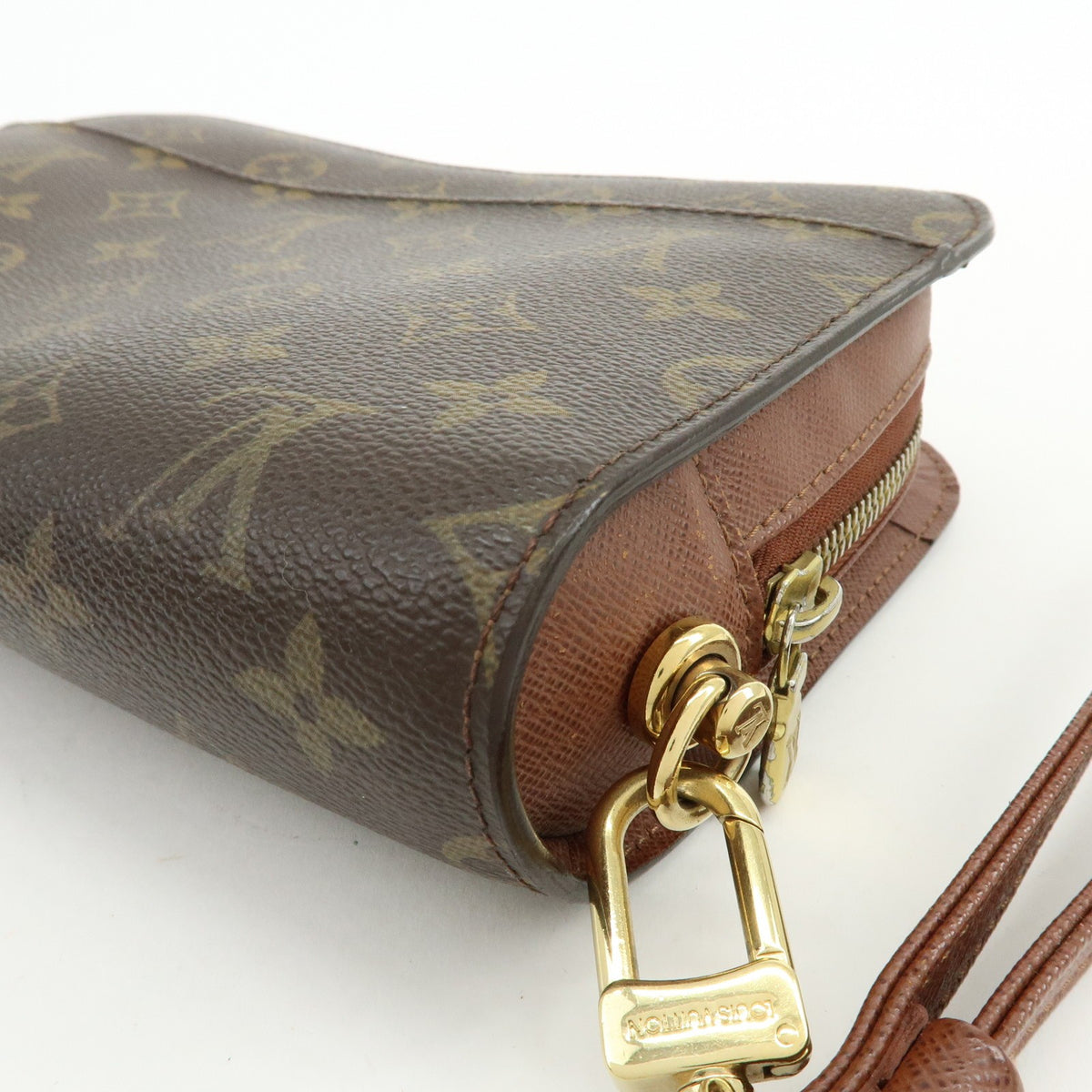 Louis Vuitton Pochette Orsay Monogram Canvas Brown Canvas Clutche & Pouche Bag (Pre-Owned)