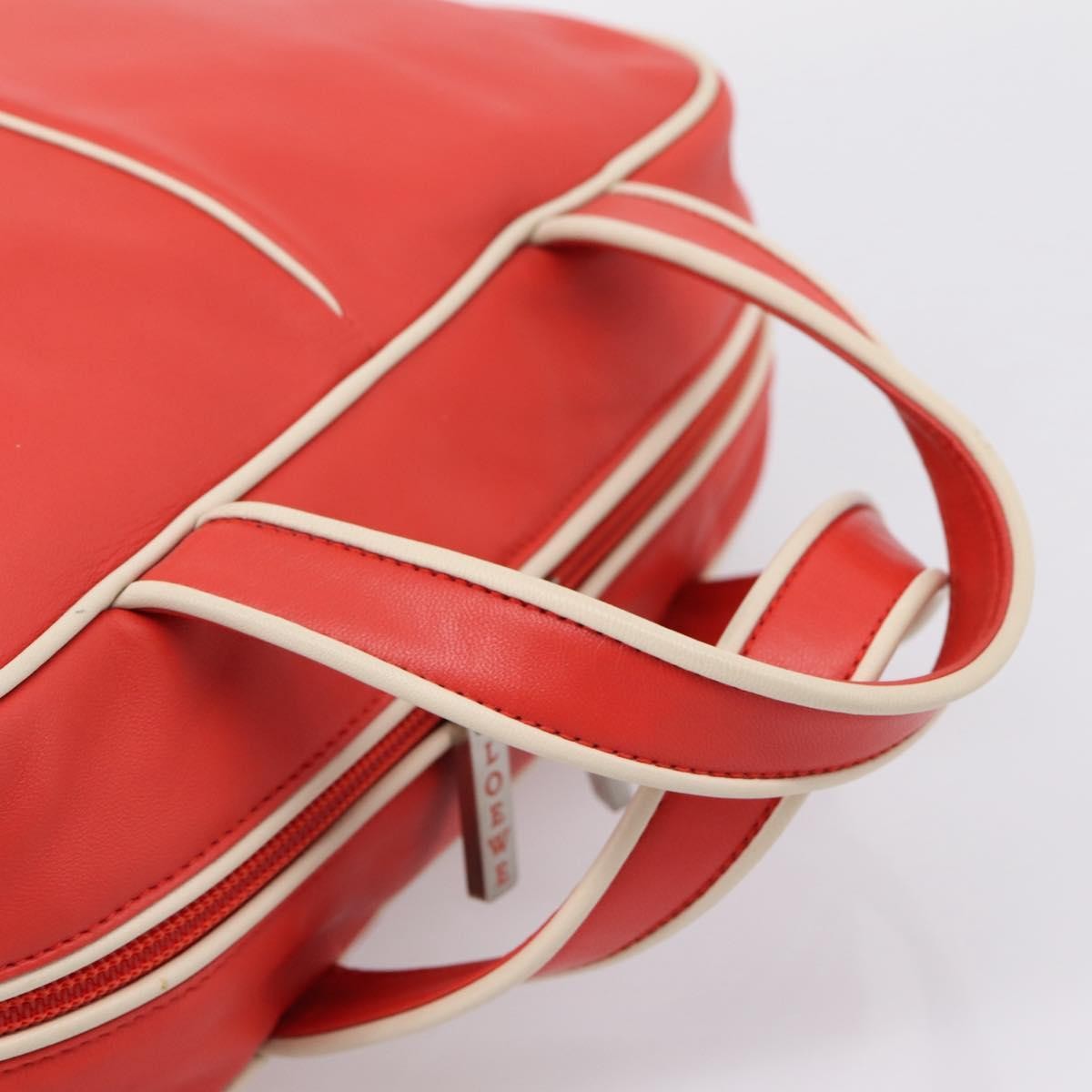 Loewe Vintage Leather Red Leather Shoulder Bag Bag (Pre-Owned)