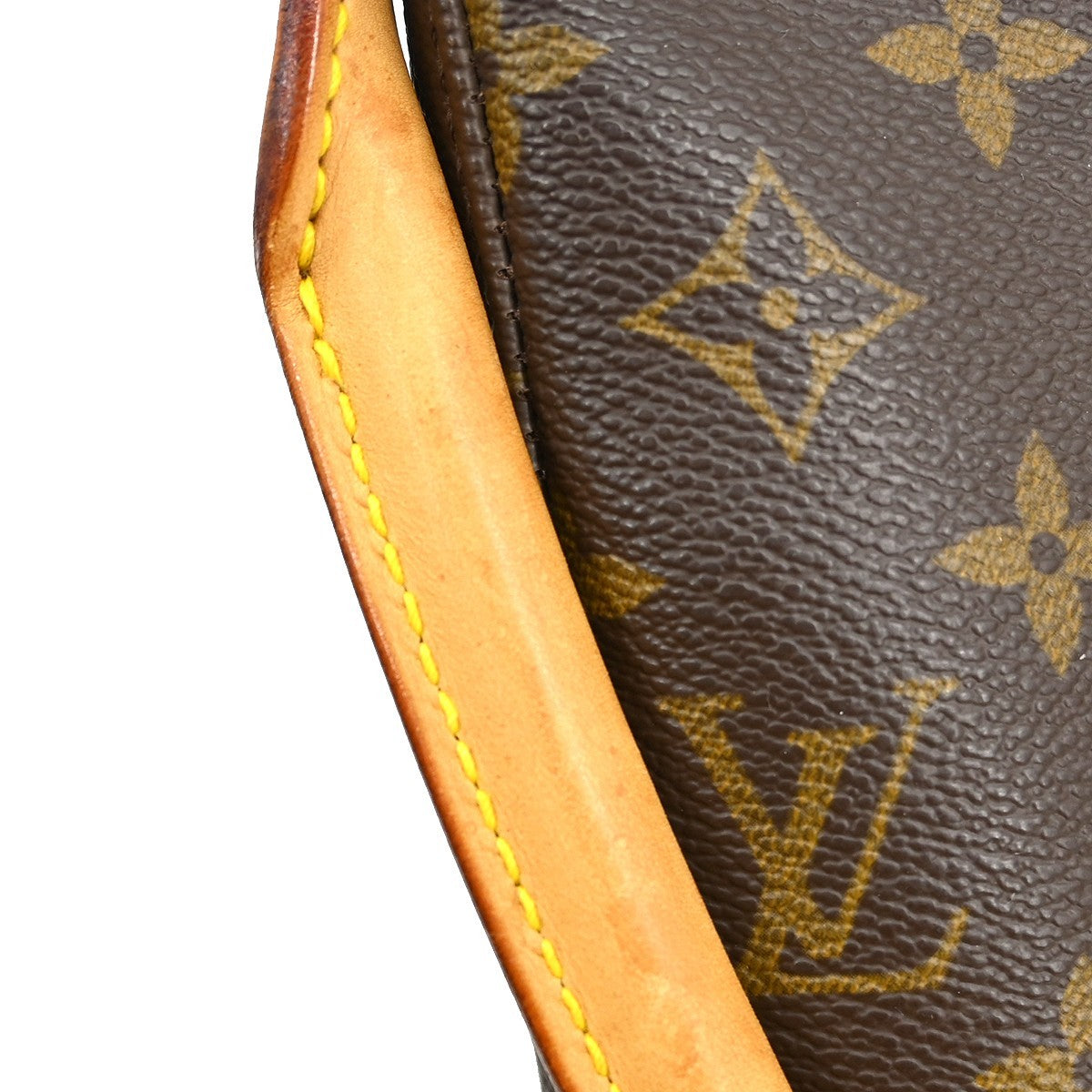 Louis Vuitton Looping Monogram Canvas Brown Canvas Handbag (Pre-Owned)