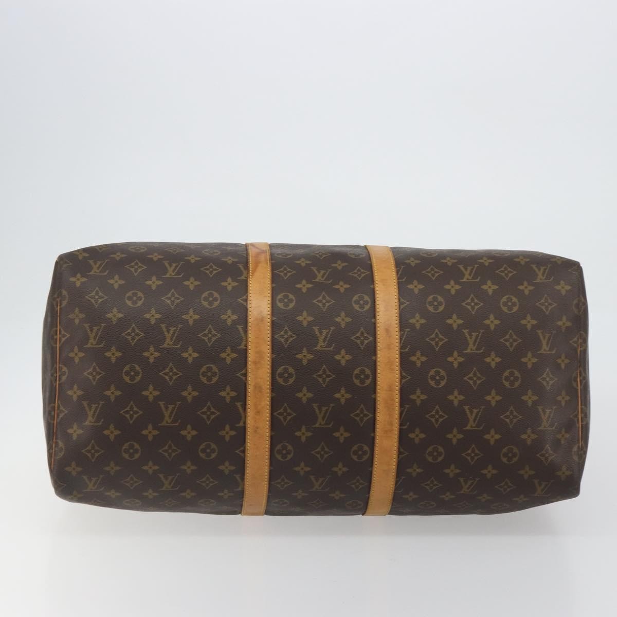 Louis Vuitton Keepall Monogram Canvas Brown Canvas Travel Bag Bag (Pre-Owned)