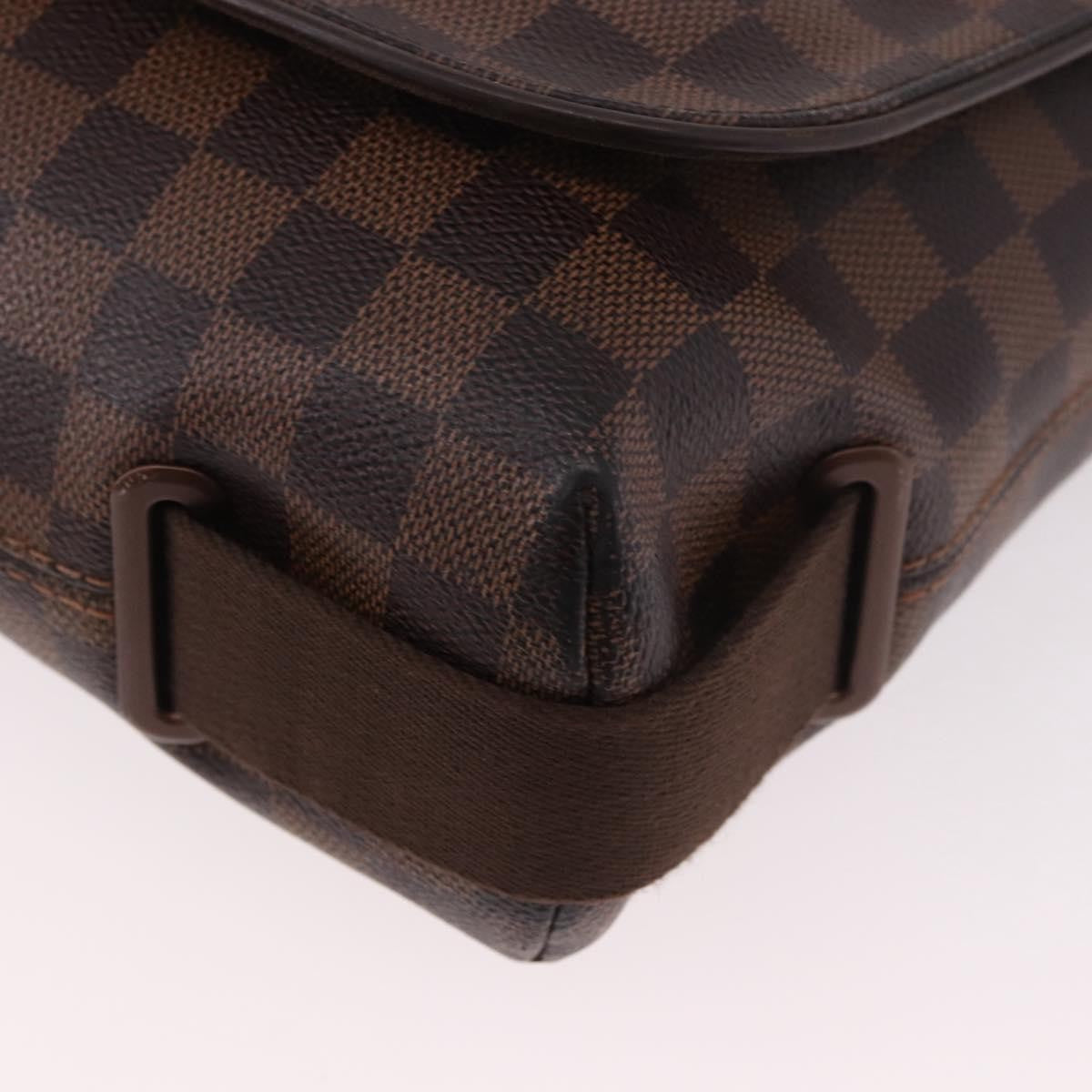 Louis Vuitton Brooklyn Damier Ebene Brown Canvas Shoulder Bag Bag (Pre-Owned)