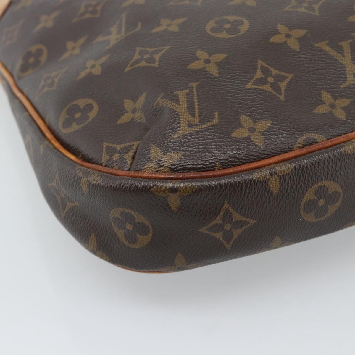 Louis Vuitton Odeon Handbag Monogram Canvas Brown Canvas Handbag (Pre-Owned)