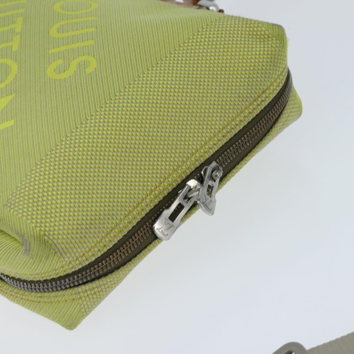 Louis Vuitton Cup Weathery Damier Geant Canvas Yellow Canvas Shoulder Bag Bag (Pre-Owned)