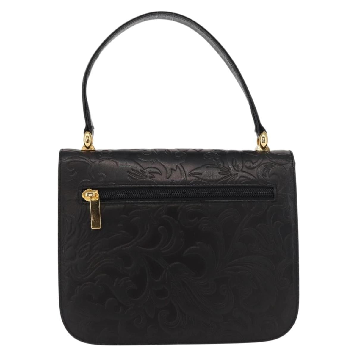 Balenciaga Vintage Leather Black Leather Handbag (Pre-Owned)