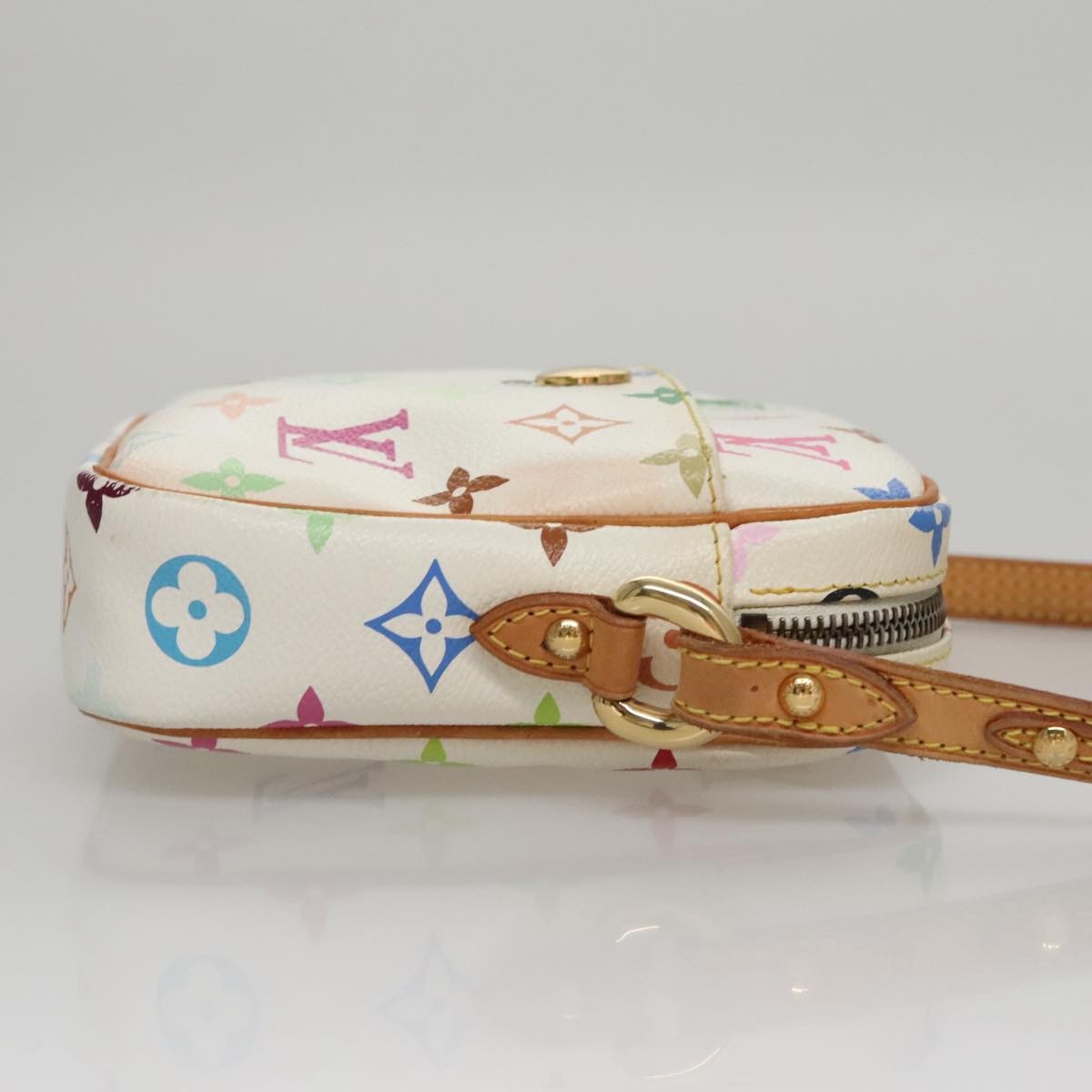 Louis Vuitton Rift Monogram Multicolor White Canvas Shoulder Bag Bag (Pre-Owned)