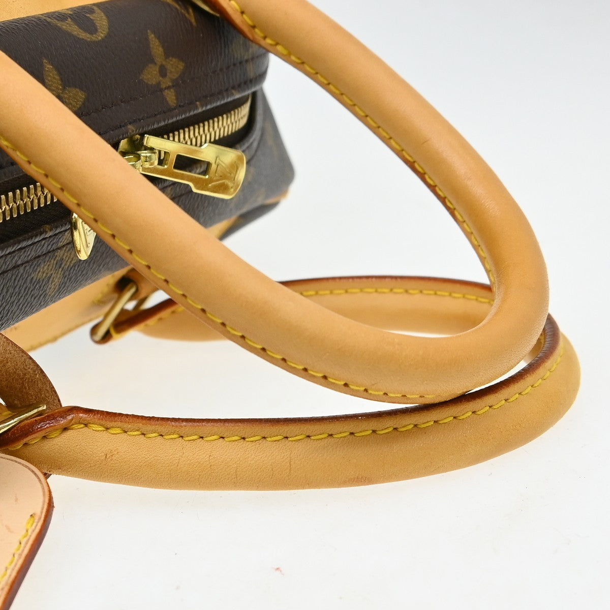 Louis Vuitton Deauville Monogram Canvas Brown Canvas Handbag (Pre-Owned)