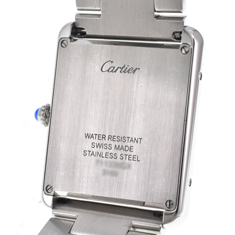Cartier Tank Solo Quartz Stainless Steel Watch (Pre-Owned)